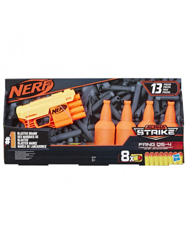 Blaster Nerf Alpha Strike Fang Qs 4 Cu Tinte,E8308
