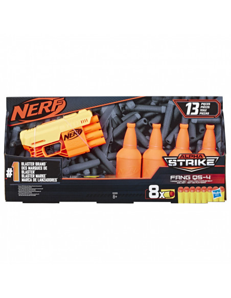 Blaster Nerf Alpha Strike Fang Qs 4 Cu Tinte,E8308