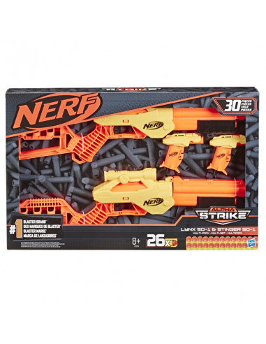 Blastere Nerf Alpha Strike 2 Lynx Si 2 Stinger,E7579