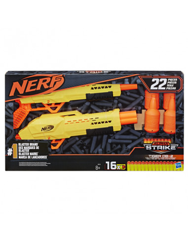 Nerf Alpha Strike Set 2 Blastere Tiger Db2 Cu Tinte,E8312
