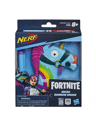 Nerf Microshots Fortnite Rainbow Smash,E7485