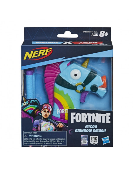 Nerf Microshots Fortnite Rainbow Smash,E7485