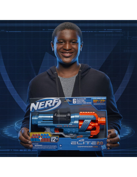 Nerf Blaster 2.0 Elite Commander Rd-6,E9485