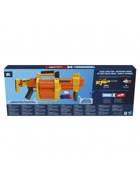 Blaster Nerf Fortnite Gl Lansatorul De Rachete,E8910