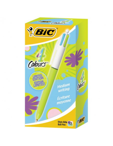 Pix BIC Fashion, 12 buc/cutie, 4 culori,887777/SET