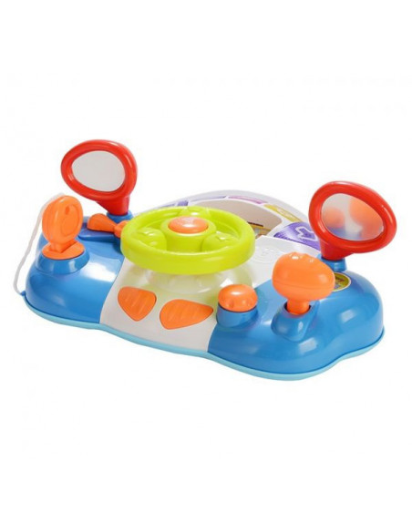 Consola Bebe Bord Masina Cu Volan Muzical Si Cu Multe