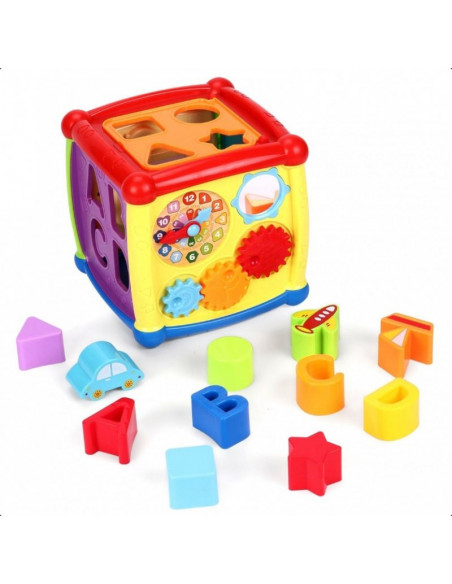 Cub Bebe Educativ Cu Sunete Si Forme Colorate,HE0520