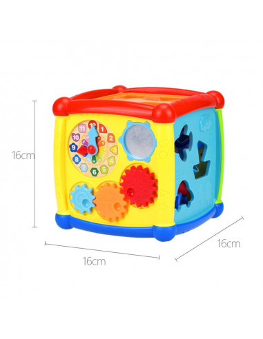 Cub Bebe Educativ Cu Sunete Si Forme Colorate,HE0520