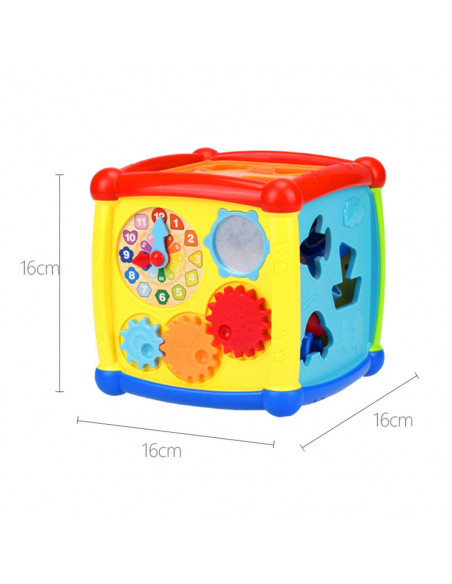 Cub Bebe Educativ Cu Sunete Si Forme Colorate,HE0520