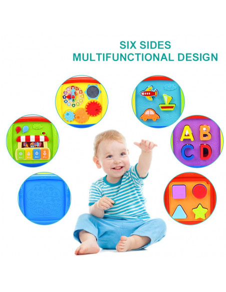 Cub Bebe Educativ Cu Sunete Si Forme Colorate,HE0520