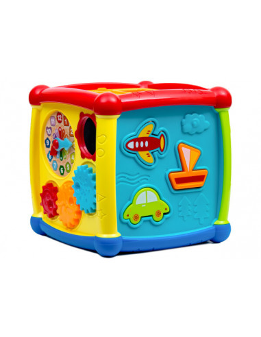 Cub Bebe Educativ Cu Sunete Si Forme Colorate,HE0520