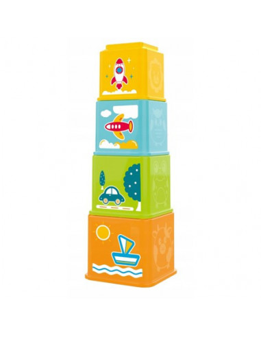 Set Cuburi Pentru Stivuit 8 Piese,HE0225