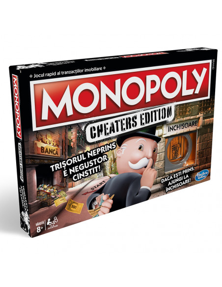 Monopoly Cheaters Edition Limba Romana,E1871