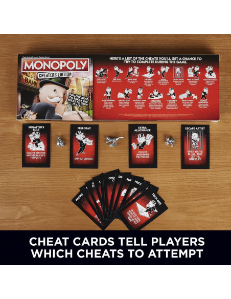 Monopoly Cheaters Edition Limba Romana,E1871