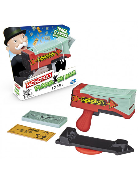 Monopoly Cash Grab Ploaia De Bani,E3037 Monopoly Cash Grab Ploaia De Bani,E3037
