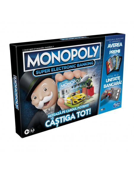 Monopoly Super Electronic Banking - Castiga Tot,E8978