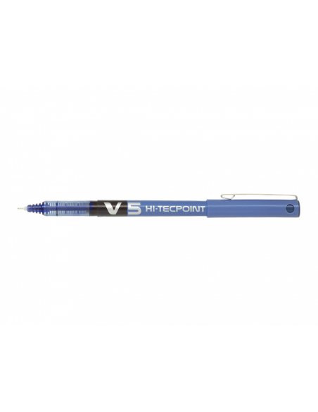 Roller Pilot V5 Hi-Tecpoint, 0.5 mm, albastru,PBX-V5L
