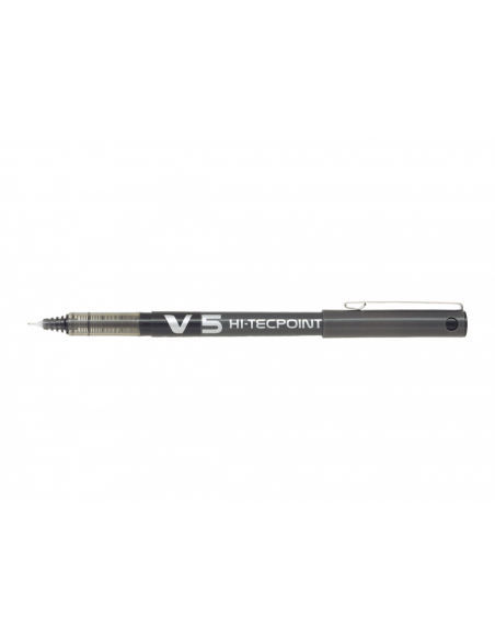 Roller Pilot V5 Hi-Tecpoint, 0.5 mm, negru,PBX-V5B