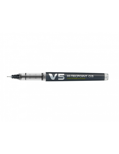 Roller reincarcabil Pilot V5 Hi-Tecpoint, 0.5 mm