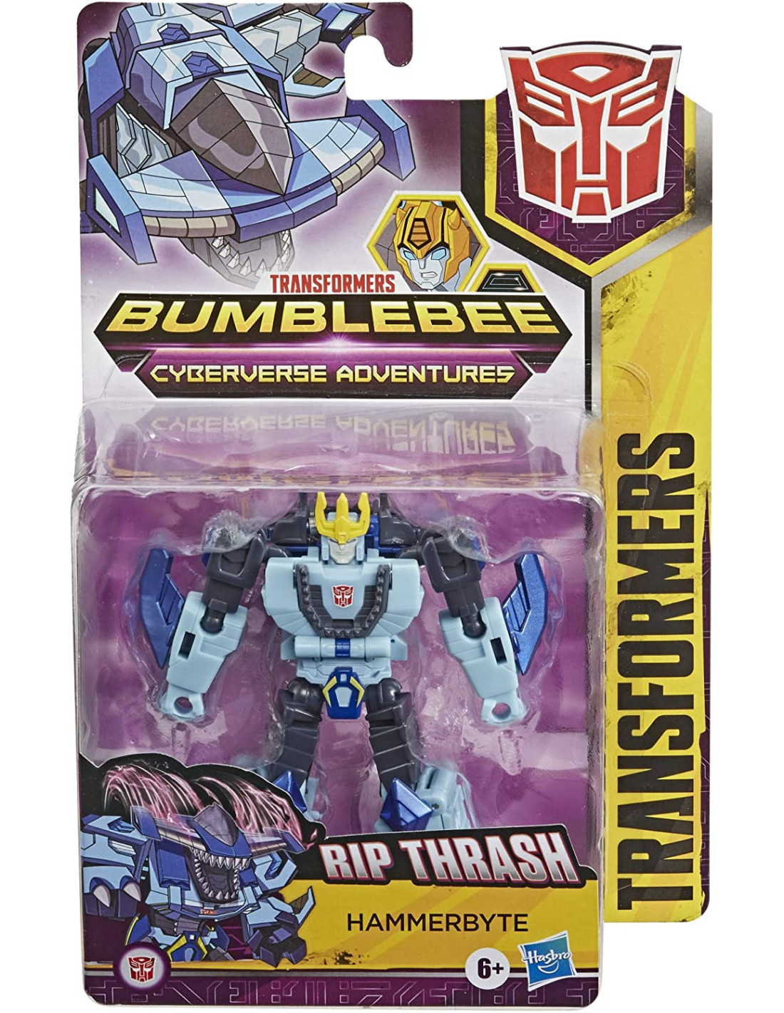 TRANSFORMERS CYBERVERSE ROBOT DECEPTICON HAMMERBYTE - www.roua.ro