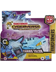 TRANSFORMERS ROBOT VEHICUL CYBERVERSE 1 STEP AUTOBOT WHIRL