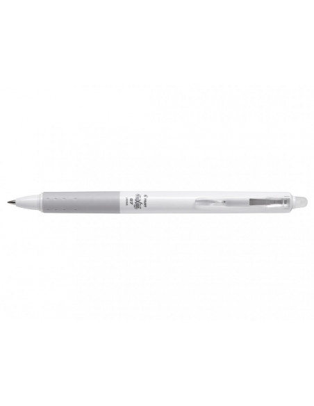 Roller Pilot Frixion Clicker, 0.7 mm, alb,PBLRT-FR7W-NPBL-B