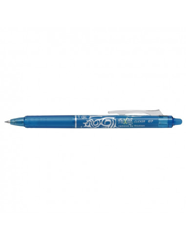 Roller Pilot Frixion Clicker, 0.7 mm, bleu,PBLRT-FR7LB
