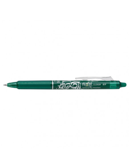 Roller Pilot Frixion Clicker, 0.7 mm, verde,PBLRT-FR7G