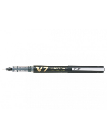 Roller reincarcabil Pilot V7 Hi-Tecpoint, 0.7 mm