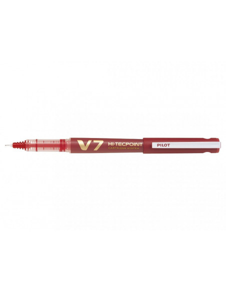 Roller reincarcabil Pilot V7 Hi-Tecpoint, 0.7 mm