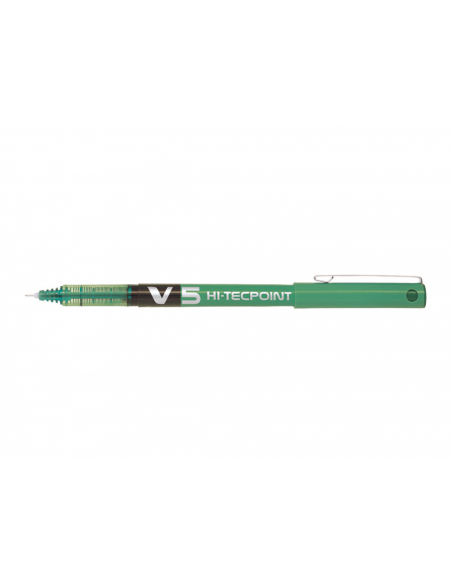 Roller Pilot V5 Hi-Tecpoint, 0.5 mm, verde,PBX-V5G
