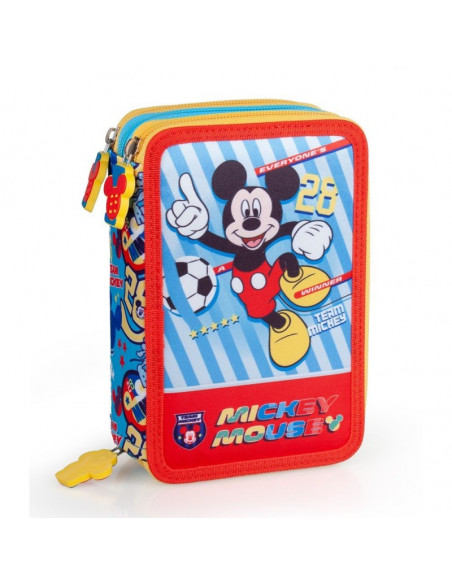 Penar echipat Jminacio, 3 compartimente, Mickey Mouse,34224