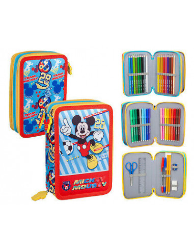 Penar echipat Jminacio, 3 compartimente, Mickey Mouse,34224