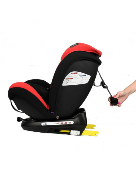 Scaun Auto Riola cu Isofix Crocodile Red,906Red