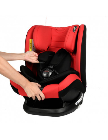 Scaun Auto Riola cu Isofix Crocodile Red,906Red