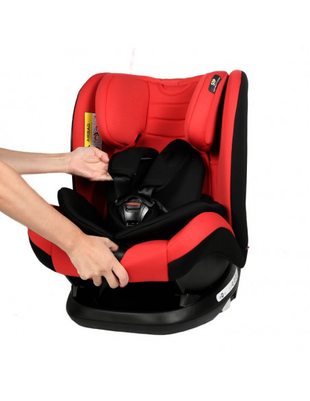 Scaun Auto Riola cu Isofix Crocodile Red,906Red