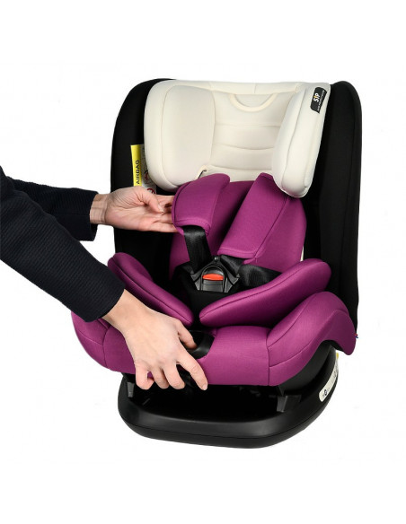 Scaun auto Mandara cu Isofix Crocodile Purple,968B-23H Purple