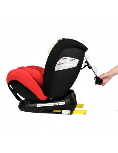 Scaun auto Mandara cu Isofix Crocodile Red,968B-23H Red