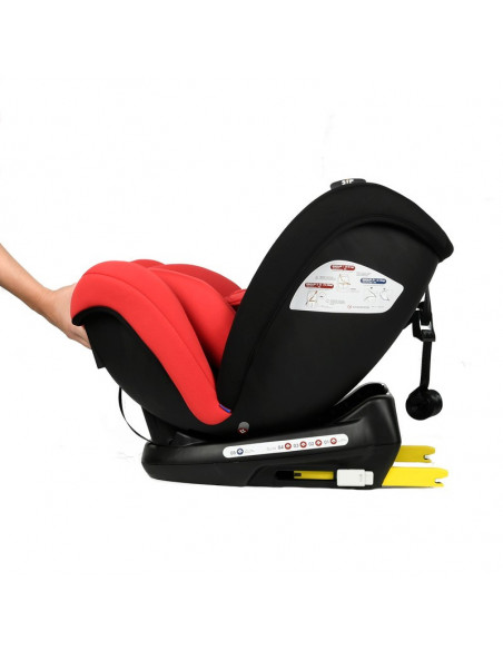 Scaun auto Mandara cu Isofix Crocodile Red,968B-23H Red