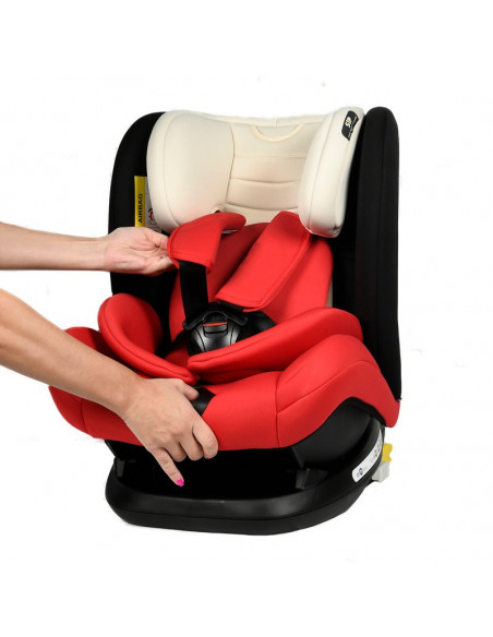 Scaun auto Mandara cu Isofix Crocodile Red,968B-23H Red