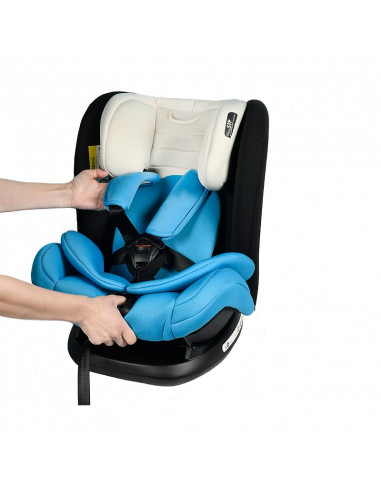 Scaun auto Mandara cu Isofix Crocodile Blue,968B-23H Blue