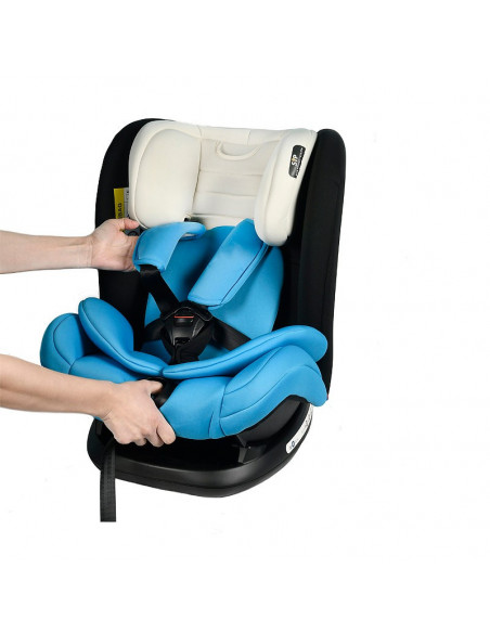 Scaun auto Mandara cu Isofix Crocodile Blue,968B-23H Blue