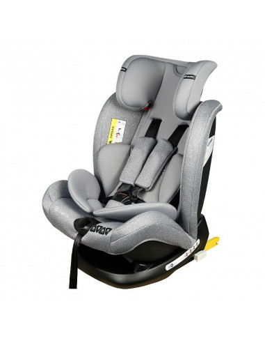 Scaun Auto Ruby Deluxe cu ISOFIX Crocodile 0 36 kg Grey pozitie