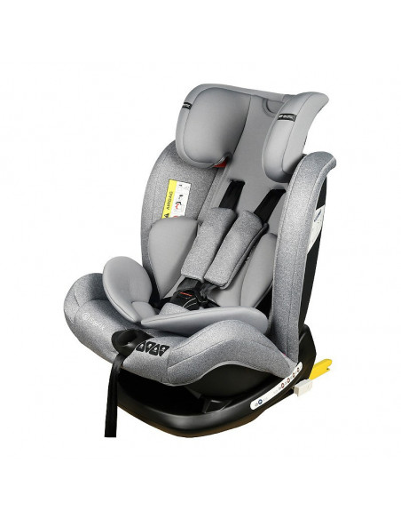 Scaun Auto Ruby Deluxe cu ISOFIX Crocodile 0 36 kg Grey pozitie