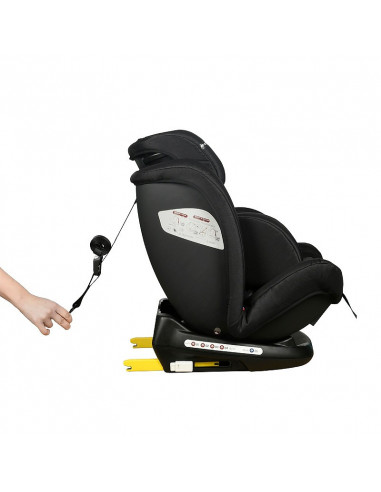Scaun Auto Ruby Deluxe cu ISOFIX Crocodile 0 36 kg Black