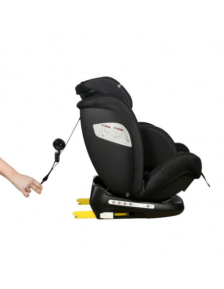 Scaun Auto Ruby Deluxe cu ISOFIX Crocodile 0 36 kg Black