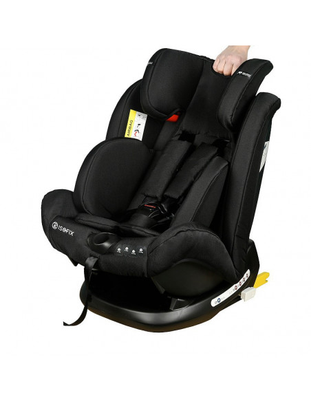 Scaun Auto Ruby Deluxe cu ISOFIX Crocodile 0 36 kg Black