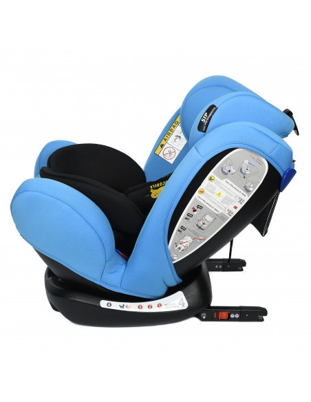 Scaun Auto Riola cu Isofix Crocodile Blue 0 36 kg,906Blue