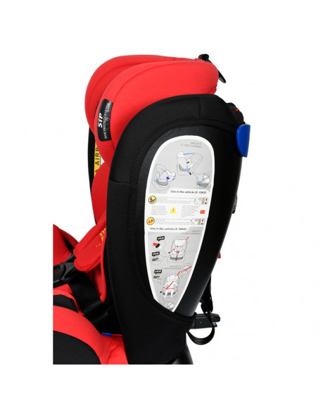 Scaun Auto Riola plus cu Isofix Crocodile Red 0 36 kg pozitie