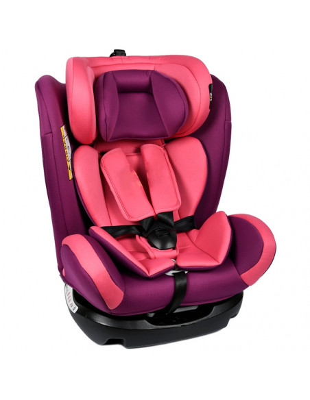 Scaun Auto Riola plus cu Isofix Crocodile Pink 0 36 kg pozitie